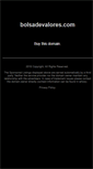Mobile Screenshot of bolsadevalores.com